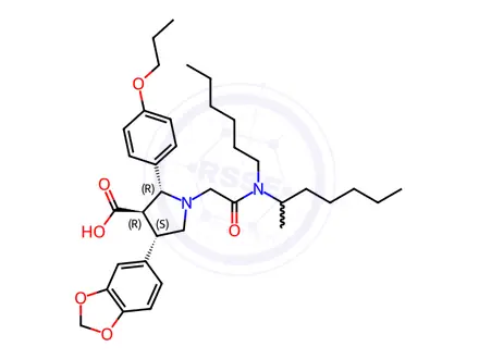 Chemical structure of Atrasentan Hydrochloride Impurity 122