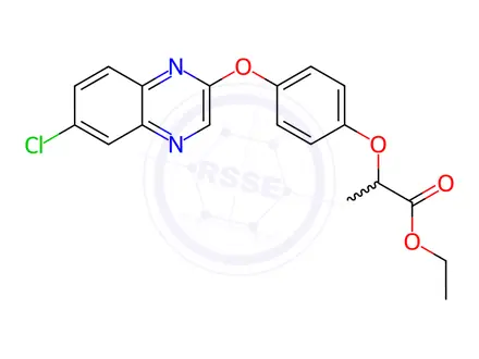 Chemical structure of Quizalofop-ethyl
