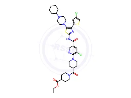 Chemical structure of Avatrombopag Impurity 54