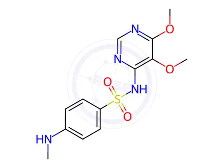 Chemical structure of Sulfadoxine Impurity 3