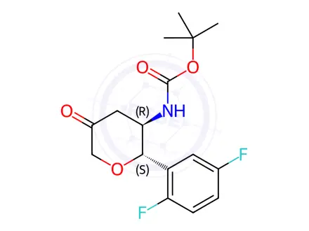 Chemical structure of Omarigliptin Impurity 4