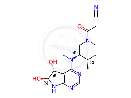 Chemical structure of Tofacitinib Related Substance 1