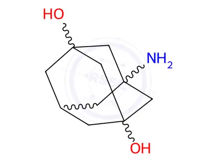 Chemical structure of Vildagliptin Impurity 59