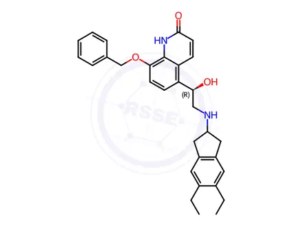Chemical structure of Indacaterol Maleate Impurity 7