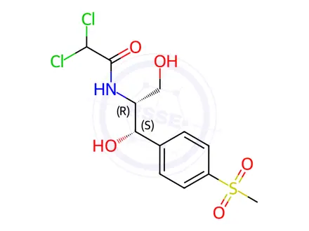 Chemical structure of Thiamphenicol Impurity 12