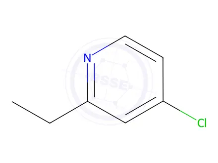 Chemical structure of 4-Chloro-2-ethylpyridine
