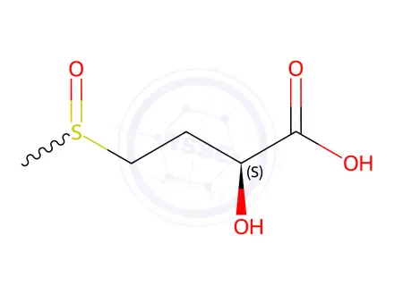 Chemical structure of Methionine Impurity 50