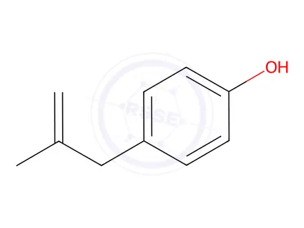 Chemical structure of 4-(2-Methyl-2-propenyl)phenol