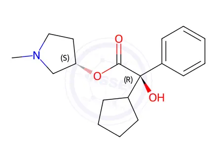 Chemical structure of Glycopyrrolate Impurity 23