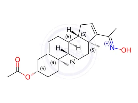 Chemical structure of Abiraterone Acetate Impurity 103