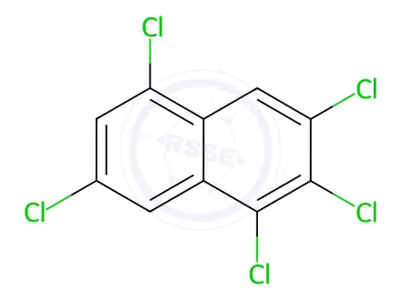 Chemical structure of Polychlorinated Naphthalene Impurity 9