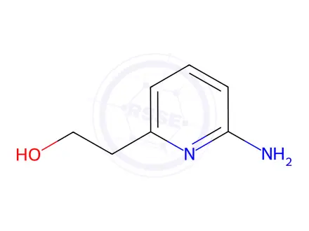 Chemical structure of 2-(6-Aminopyridin-2-yl)ethan-1-ol