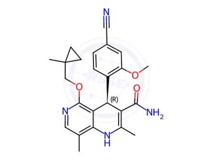Chemical structure of Finerenone Impurity 19