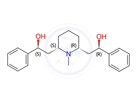 Chemical structure of Lobeline Hydrochloride Impurity 3 Hydrochloride(Lobeline Hydrochloride EP Impurity C Hydrochloride)