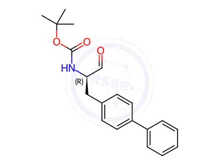 Chemical structure of LCZ696(valsartan + sacubitril) Impurity 23