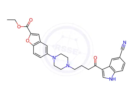 Chemical structure of Vilazodone Impurity 106