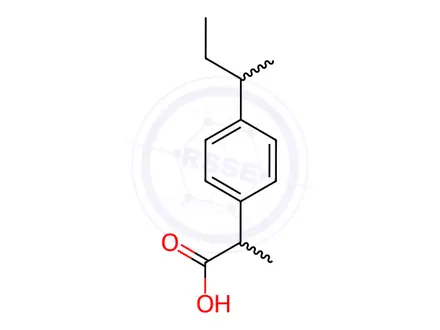 Chemical structure of Ibuprofen EP Impurity O