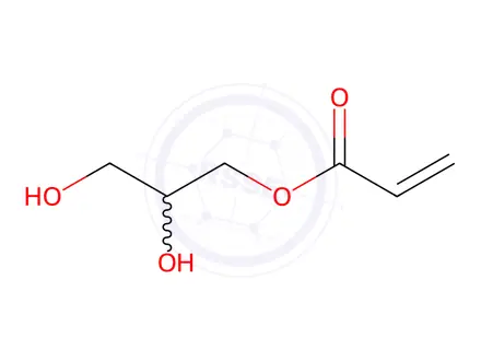 Chemical structure of 2,3-Dihydroxypropyl 2-propenoate