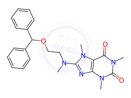 Chemical structure of Dimenhydrinate Impurity 2