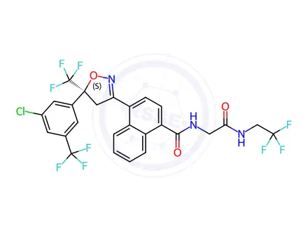 Chemical structure of Afoxolaner Impurity 12