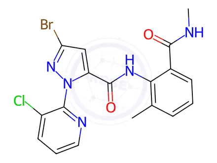 Chemical structure of Chlorantraniliprole Impurity 15