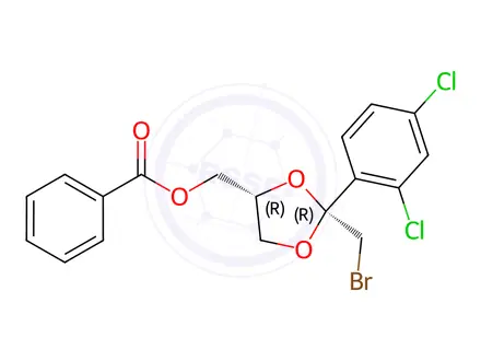 Chemical structure of Ketoconazole Impurity 12