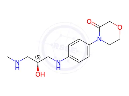 Chemical structure of Rivaroxaban Open Ring Methylamine