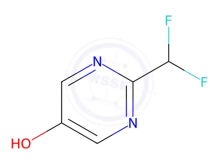 Chemical structure of 2-(Difluoromethyl)pyrimidin-5-ol