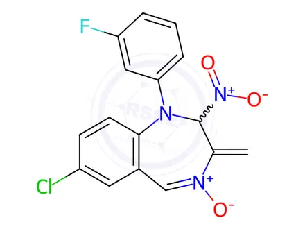 Chemical structure of Midazolam Impurity 11