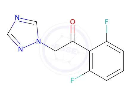 Chemical structure of Voriconazole Impurity 173