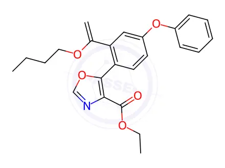 Chemical structure of Roxadustat Impurity 45