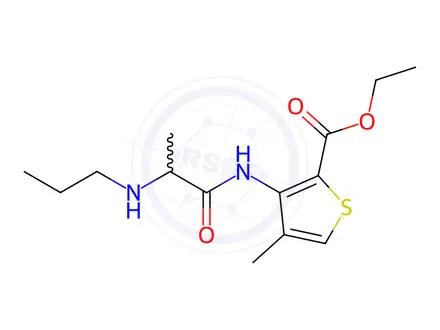 Chemical structure of Articaine Impurity 24