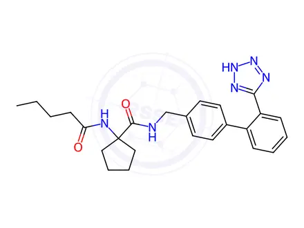 Chemical structure of Irbesartan Impurity 9