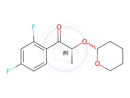 Chemical structure of Efinaconazole Impurity 35(Mixture of Diastereomers)