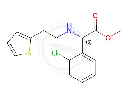 Chemical structure of Clopidogrel EP Impurity F HCl