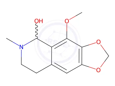 Chemical structure of Noscapine Impurity 1(Cotarnine)