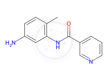 Chemical structure of Nicotinamide Impurity 76