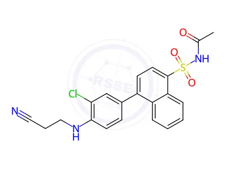 Chemical structure of Edoxaban Tosilate Impurity 61 Monomer