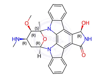 Chemical structure of Staurosporine Impurity 2