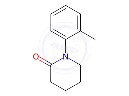 Chemical structure of 1-O-TOLYL-PIPERIDIN-2-ONE