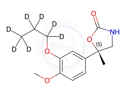 Chemical structure of (S)-Mesopram-d7