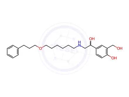 Chemical structure of Salmeterol EP Impurity C