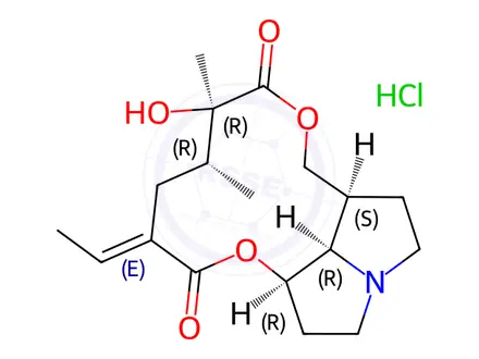 Chemical structure of Platyphylline Hydrochloride