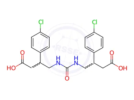 Chemical structure of Baclofen Impurity 20
