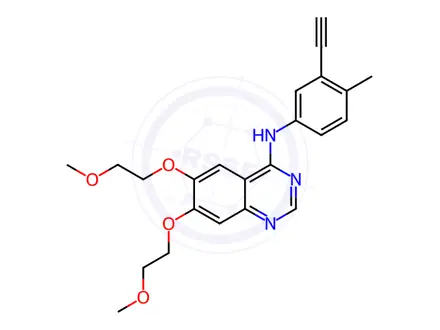 Chemical structure of Erlotinib Impurity 8