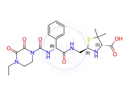 Chemical structure of Piperacillin Impurity 37