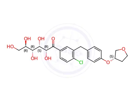 Chemical structure of Empagliflozin Impurity 117