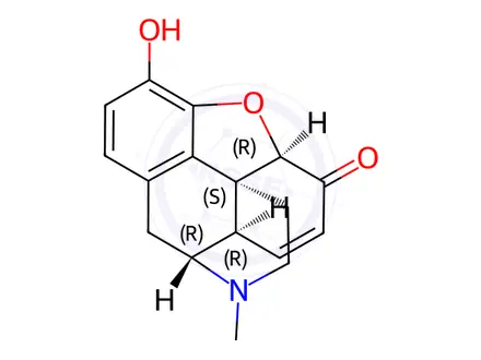 Chemical structure of Morphine Hydrochloride Impurity 5 (Morphine Hydrochloride EP Impurity E)