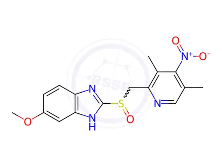 Chemical structure of Esomeprazole Impurity H