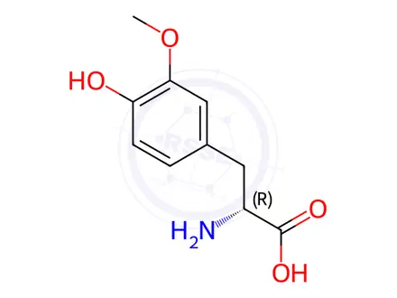 Chemical structure of Levodopa EP Impurity C